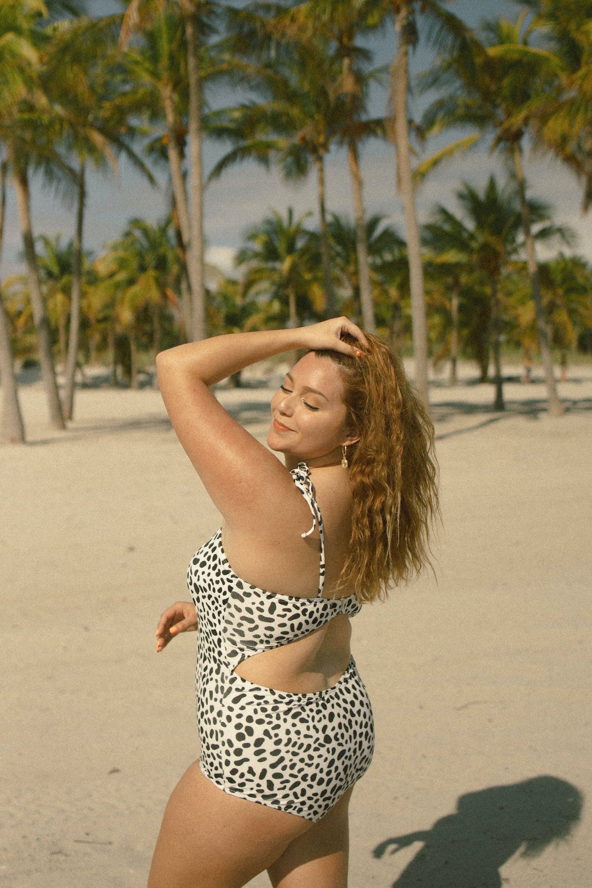 Havana One Piece | Ribbed One Piece Swimsuit with Tie Straps