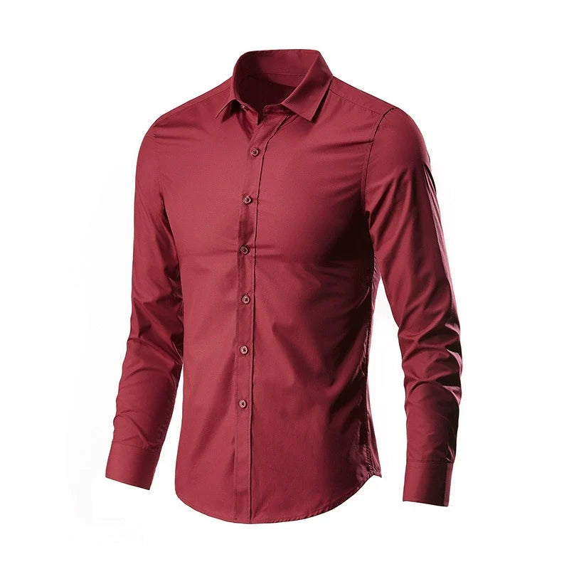 Men’s Essential Non-Iron Shirt -- Stay Sharp All Day.