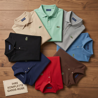 🔥Heute Räumungsverkauf – Herren-Poloshirt