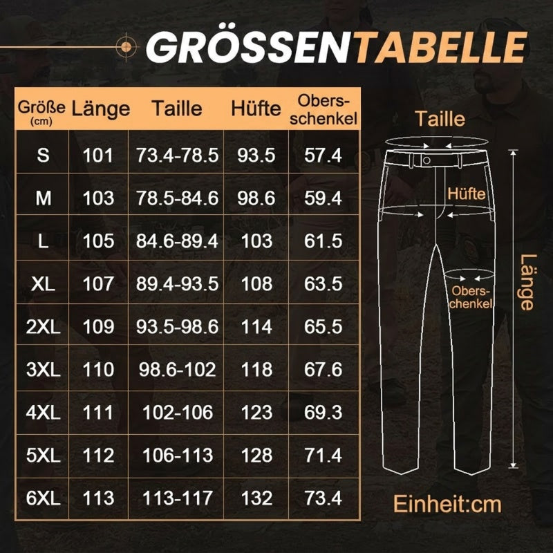 ⏳Begrenzte Zeit 50% Rabatt💥IX7/IX9 Herren-Outdoorhose – robust, elastisch und wasserabweisend