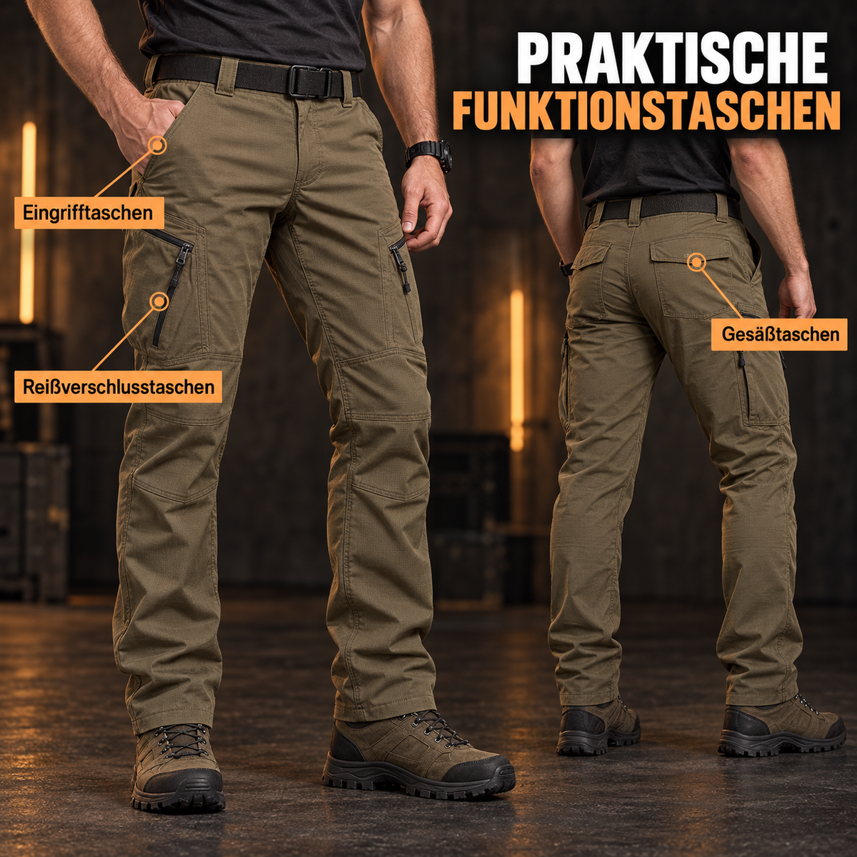 ⏳Begrenzte Zeit 50% Rabatt💥IX7/IX9 Herren-Outdoorhose – robust, elastisch und wasserabweisend