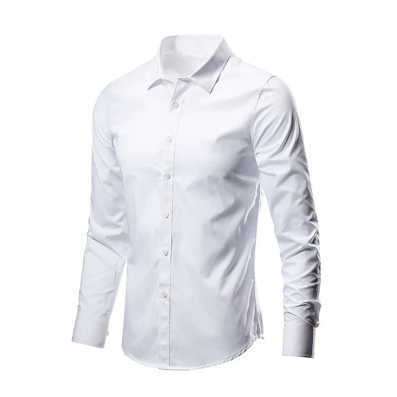 Men’s Essential Non-Iron Shirt -- Stay Sharp All Day.