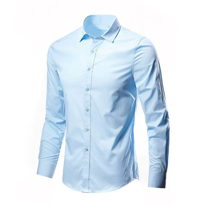 Men’s Essential Non-Iron Shirt -- Stay Sharp All Day.