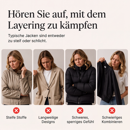 🔥Heißer Verkauf 60% Rabatt🧥Gerippte Strickjacke mit Deni - Lässiger Chic für jeden Tag🎁